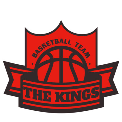 The Kings Basketball team Logo Template Thumbnail