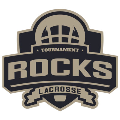 Rocks Tournament Lacrosse Logo Template Thumbnail
