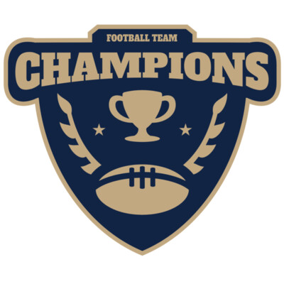 Champions Football Team logo template Thumbnail