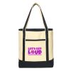 Large Cotton Canvas Boat Tote Thumbnail