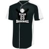 Full-Button Baseball Jersey Thumbnail