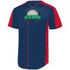 B3VP Youth Full-Button Baseball Jersey Thumbnail