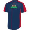 B3VP Youth Full-Button Baseball Jersey Thumbnail