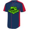 B3VP Youth Full-Button Baseball Jersey Thumbnail