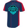 B3VP Youth Full-Button Baseball Jersey Thumbnail