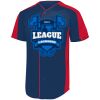 B3VP Youth Full-Button Baseball Jersey Thumbnail
