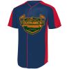 B3VP Youth Full-Button Baseball Jersey Thumbnail