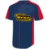 B3VP Youth Full-Button Baseball Jersey Thumbnail