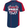 B3VP Youth Full-Button Baseball Jersey Thumbnail