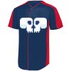 B3VP Youth Full-Button Baseball Jersey Thumbnail