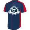 B3VP Youth Full-Button Baseball Jersey Thumbnail