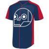 B3VP Youth Full-Button Baseball Jersey Thumbnail