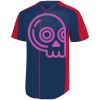 B3VP Youth Full-Button Baseball Jersey Thumbnail