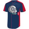 B3VP Youth Full-Button Baseball Jersey Thumbnail