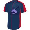 B3VP Youth Full-Button Baseball Jersey Thumbnail