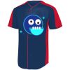 B3VP Youth Full-Button Baseball Jersey Thumbnail