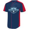 B3VP Youth Full-Button Baseball Jersey Thumbnail