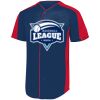 B3VP Youth Full-Button Baseball Jersey Thumbnail