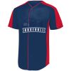 B3VP Youth Full-Button Baseball Jersey Thumbnail