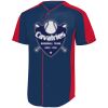 B3VP Youth Full-Button Baseball Jersey Thumbnail