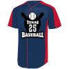 B3VP Youth Full-Button Baseball Jersey Thumbnail