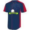 B3VP Youth Full-Button Baseball Jersey Thumbnail