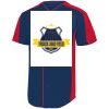 B3VP Youth Full-Button Baseball Jersey Thumbnail