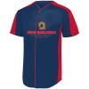 B3VP Youth Full-Button Baseball Jersey Thumbnail