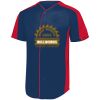 B3VP Youth Full-Button Baseball Jersey Thumbnail