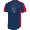 B3VP Youth Full-Button Baseball Jersey Thumbnail