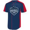 B3VP Youth Full-Button Baseball Jersey Thumbnail