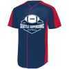 B3VP Youth Full-Button Baseball Jersey Thumbnail