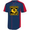 B3VP Youth Full-Button Baseball Jersey Thumbnail