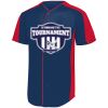 B3VP Youth Full-Button Baseball Jersey Thumbnail