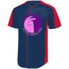 B3VP Youth Full-Button Baseball Jersey Thumbnail