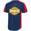 B3VP Youth Full-Button Baseball Jersey Thumbnail