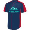 B3VP Youth Full-Button Baseball Jersey Thumbnail