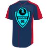 B3VP Youth Full-Button Baseball Jersey Thumbnail