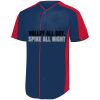B3VP Youth Full-Button Baseball Jersey Thumbnail