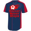 B3VP Youth Full-Button Baseball Jersey Thumbnail