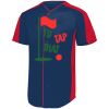 B3VP Youth Full-Button Baseball Jersey Thumbnail
