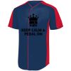 B3VP Youth Full-Button Baseball Jersey Thumbnail