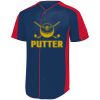 B3VP Youth Full-Button Baseball Jersey Thumbnail