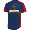 B3VP Youth Full-Button Baseball Jersey Thumbnail