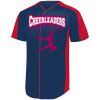 B3VP Youth Full-Button Baseball Jersey Thumbnail
