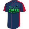B3VP Youth Full-Button Baseball Jersey Thumbnail