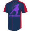 B3VP Youth Full-Button Baseball Jersey Thumbnail