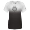 Women's V-Neck Ombre T-Shirt Thumbnail